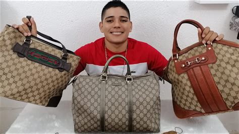 como saber si una gucci es original|ver bolsa gucci real.